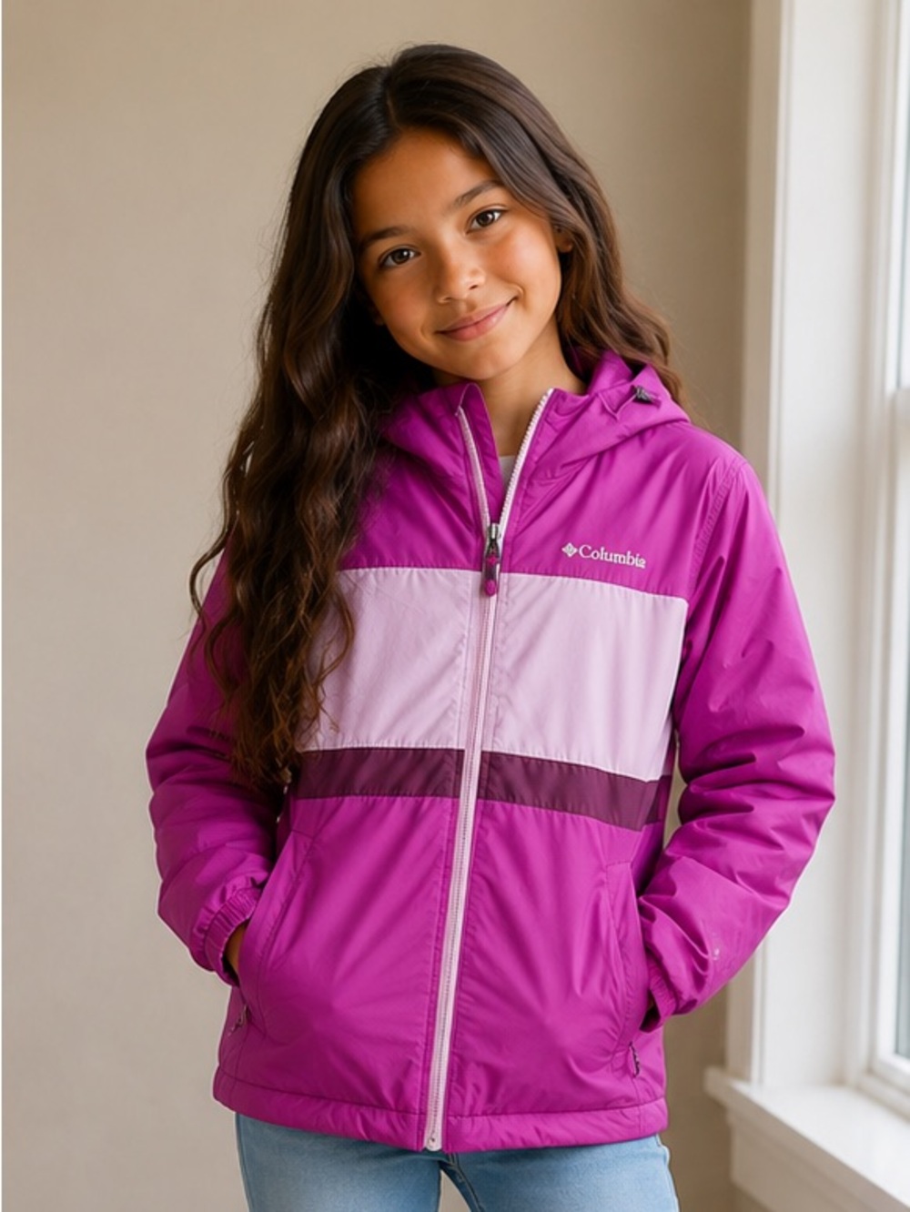 Columbia Valley Runner Jacket- with OUTGROWN™ Grow System - Picture 1 of 7